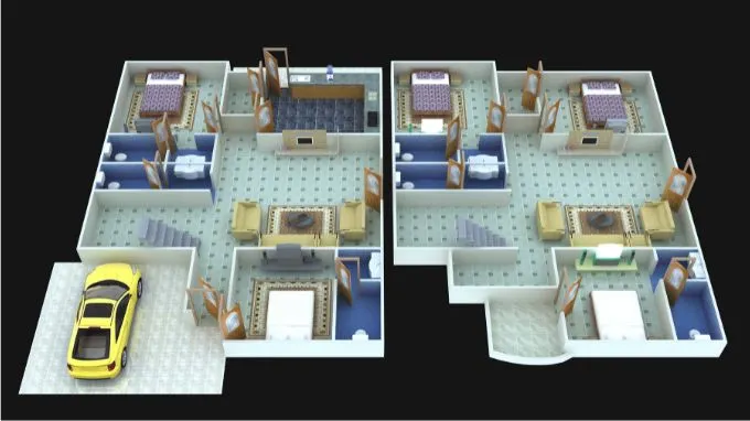 2 BHK Flat in Sector 84, Faridabad